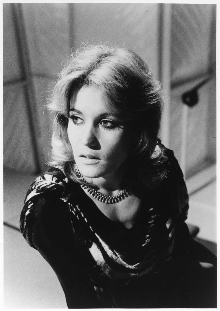 Sally Knyvette as Jenna Stannis in the cult BBC sci-fi series Blake’s 7